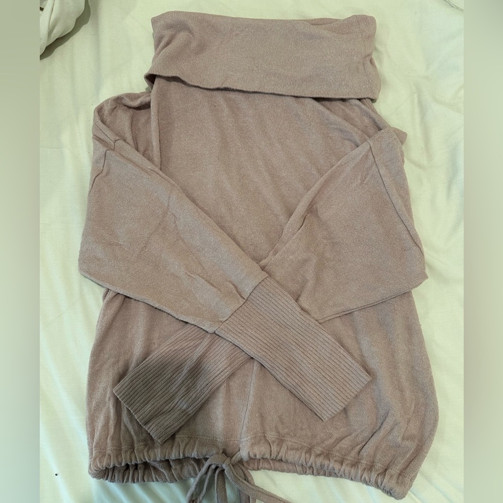 Cowl neck sweater